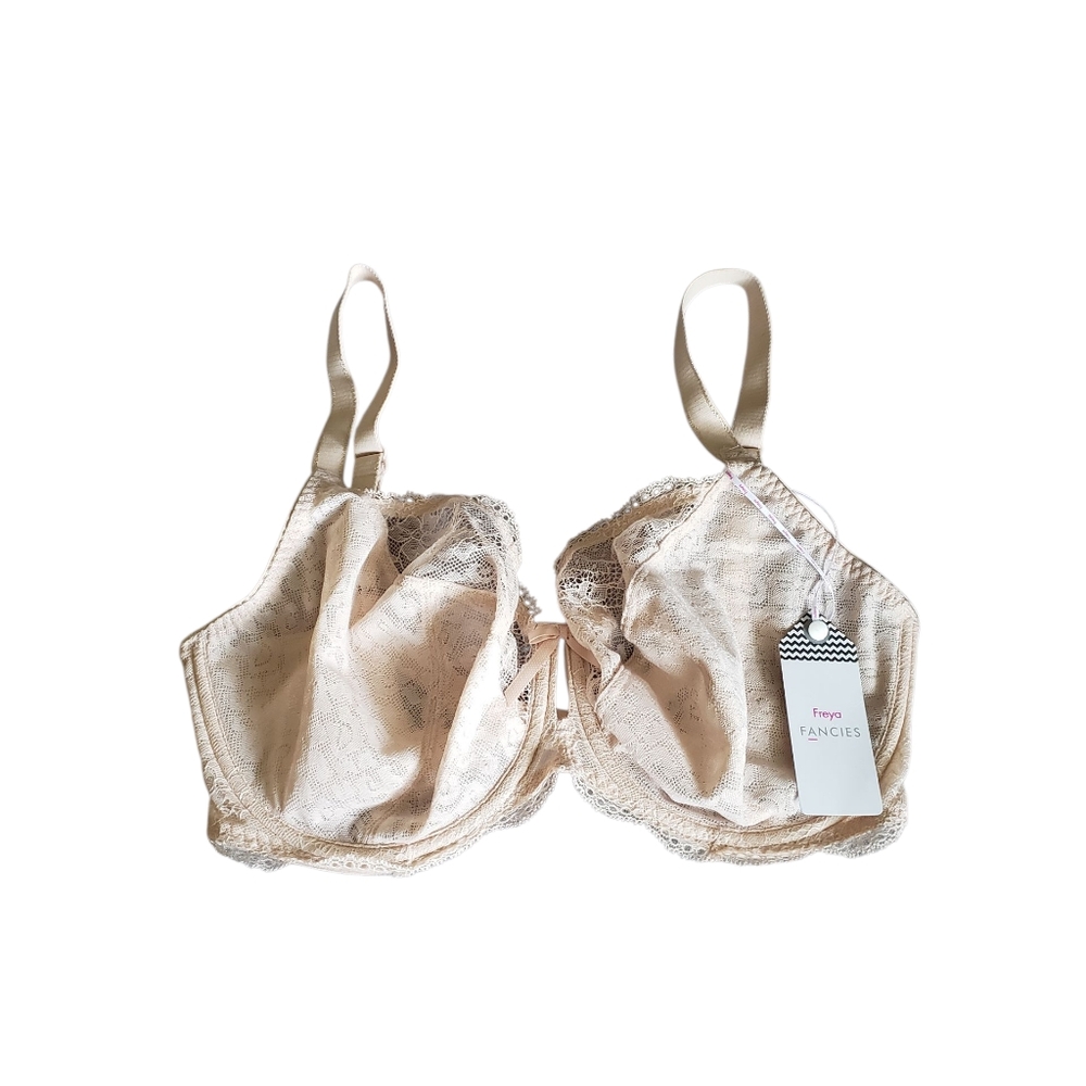 freya fancies underwire plunge bra size US 32I NWT AA1011nae